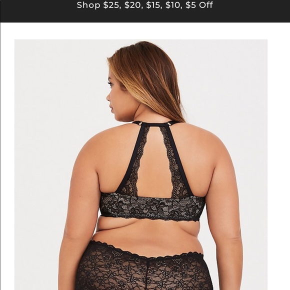 Torrid 44B bras Razorback push up two bras - Picture 2 of 8